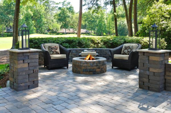Fire Pit Installation in Overland Park