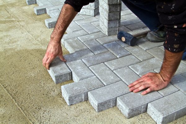 Concrete Paver Installation in Overland Park