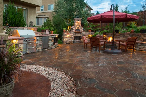 Stone Patio Construction in Overland Park