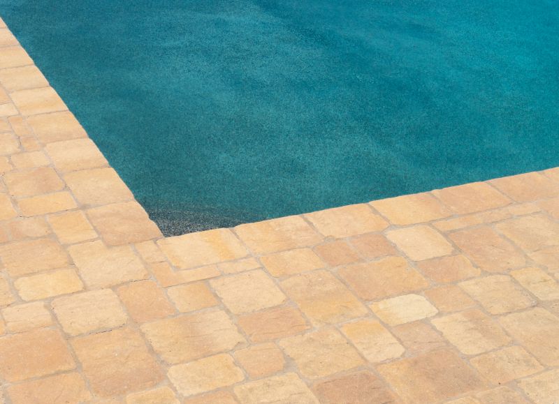 Paver Pool Deck